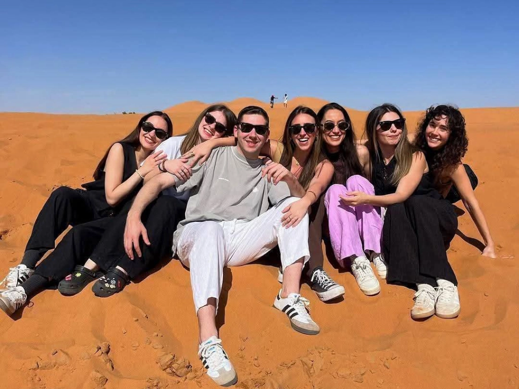 Small group travelers on 3 day desert tour from Marrakech