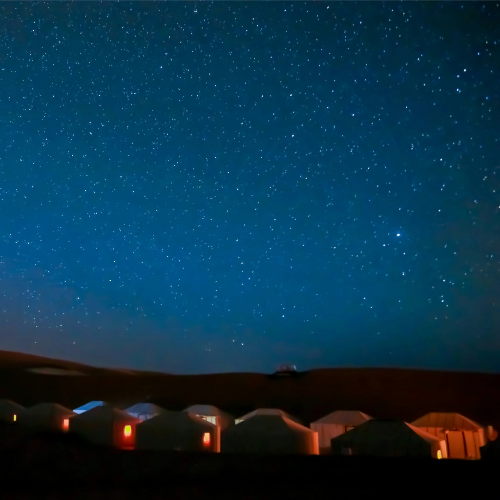 Standard desert camp for group 3 day desert tour from Marrakech